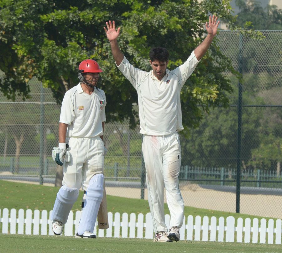 Kenya's Ragheb Aga took five wickets