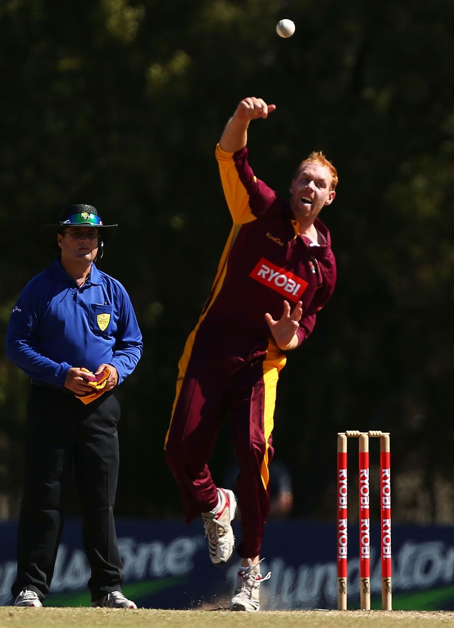 Offspinner Jason Floros took 3 for 37