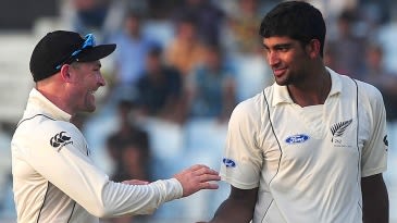New Zealanders struggle after Sodhi five-for
