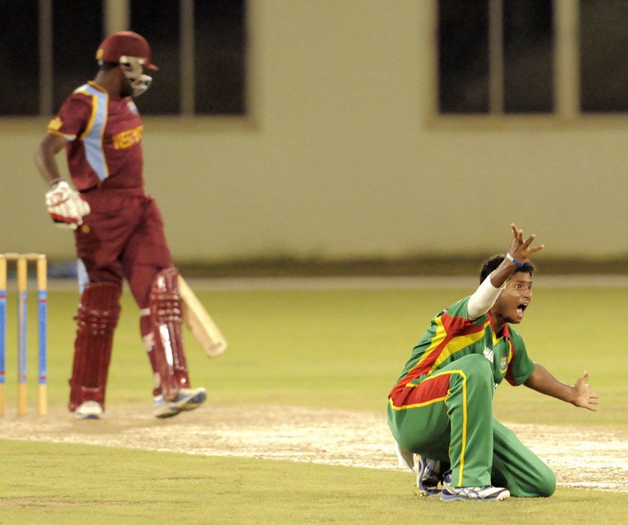 Rahatul Ferdous took three wickets for nine runs