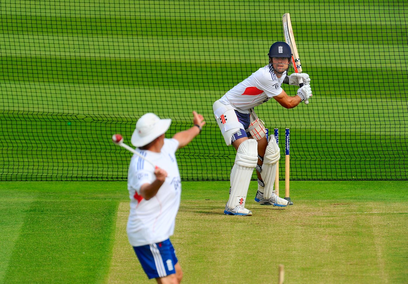 Alastair Cook faces throwdowns from Graham Gooch