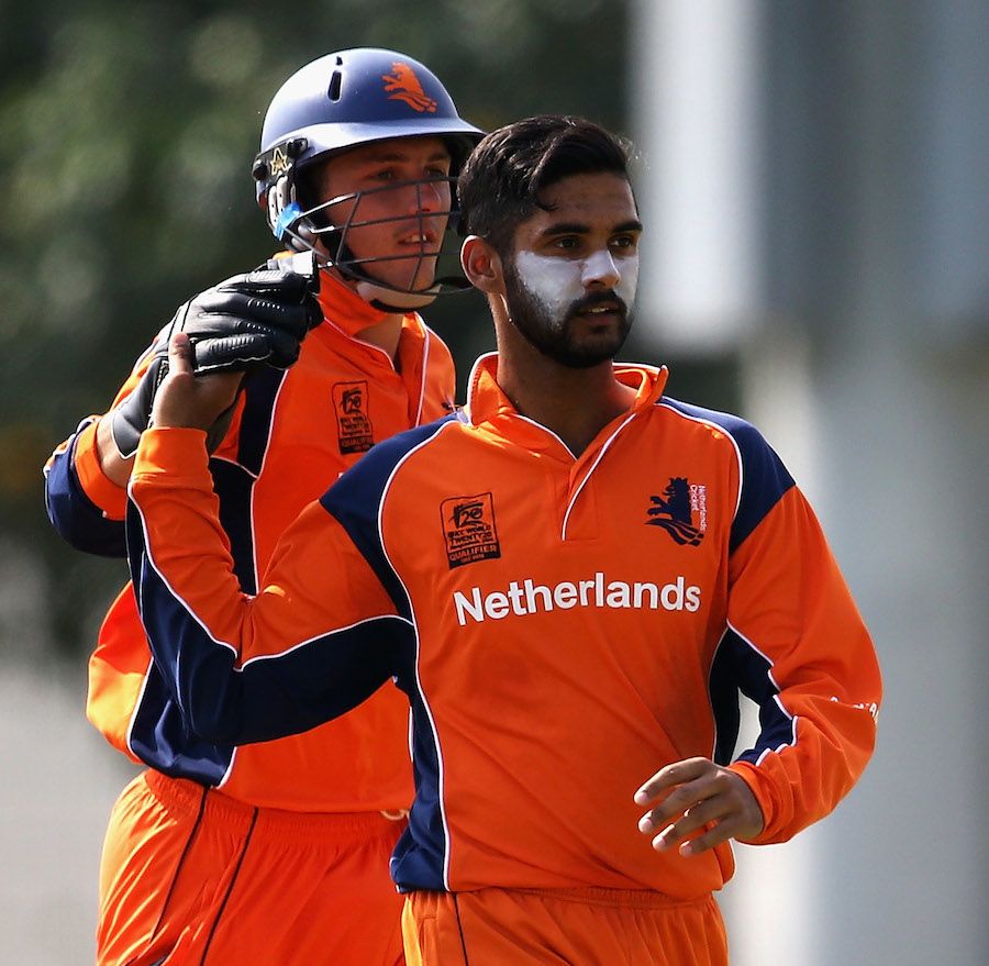 Netherlands' Ahsan Malik picked up four wickets in his spell