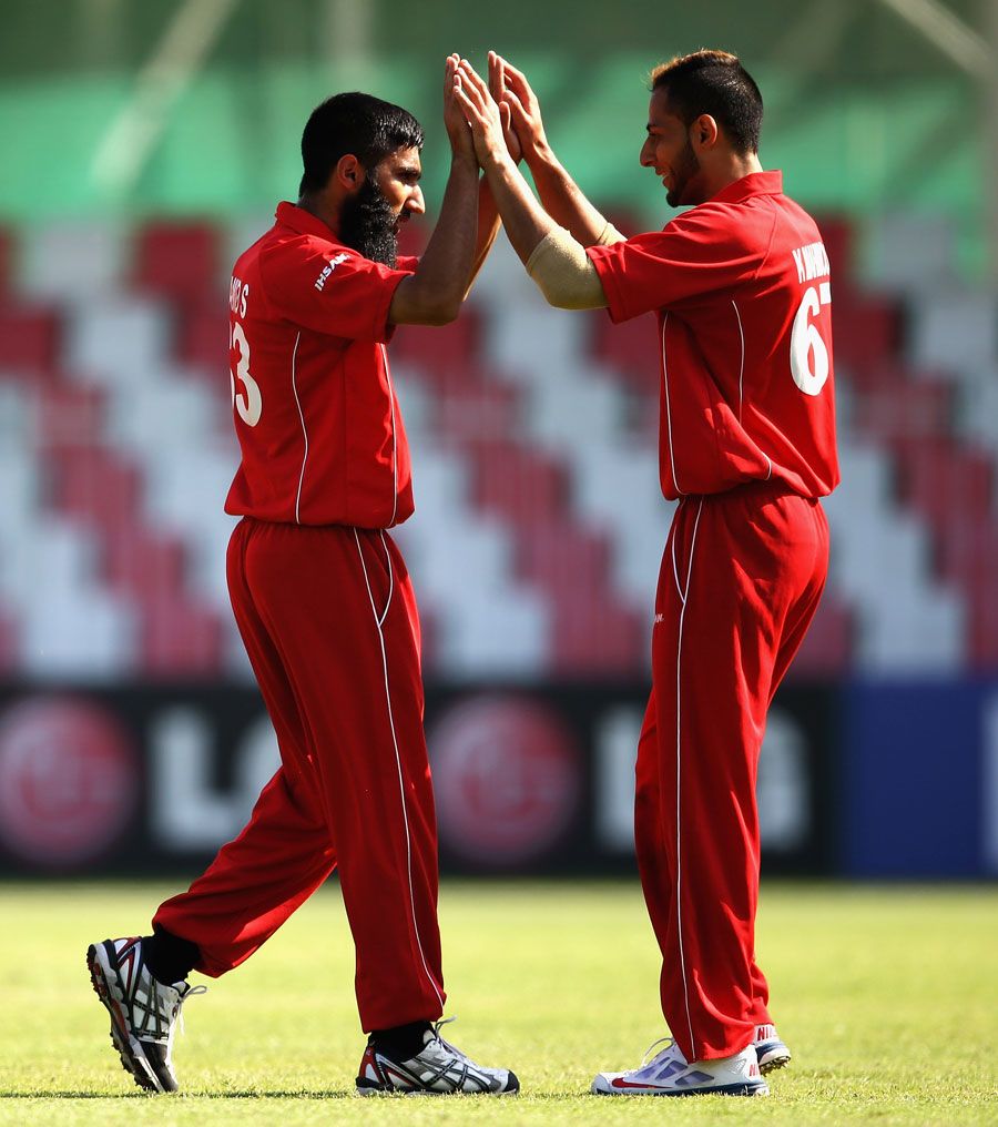 Hamid Shah finished with 3 for 20 in his four overs
