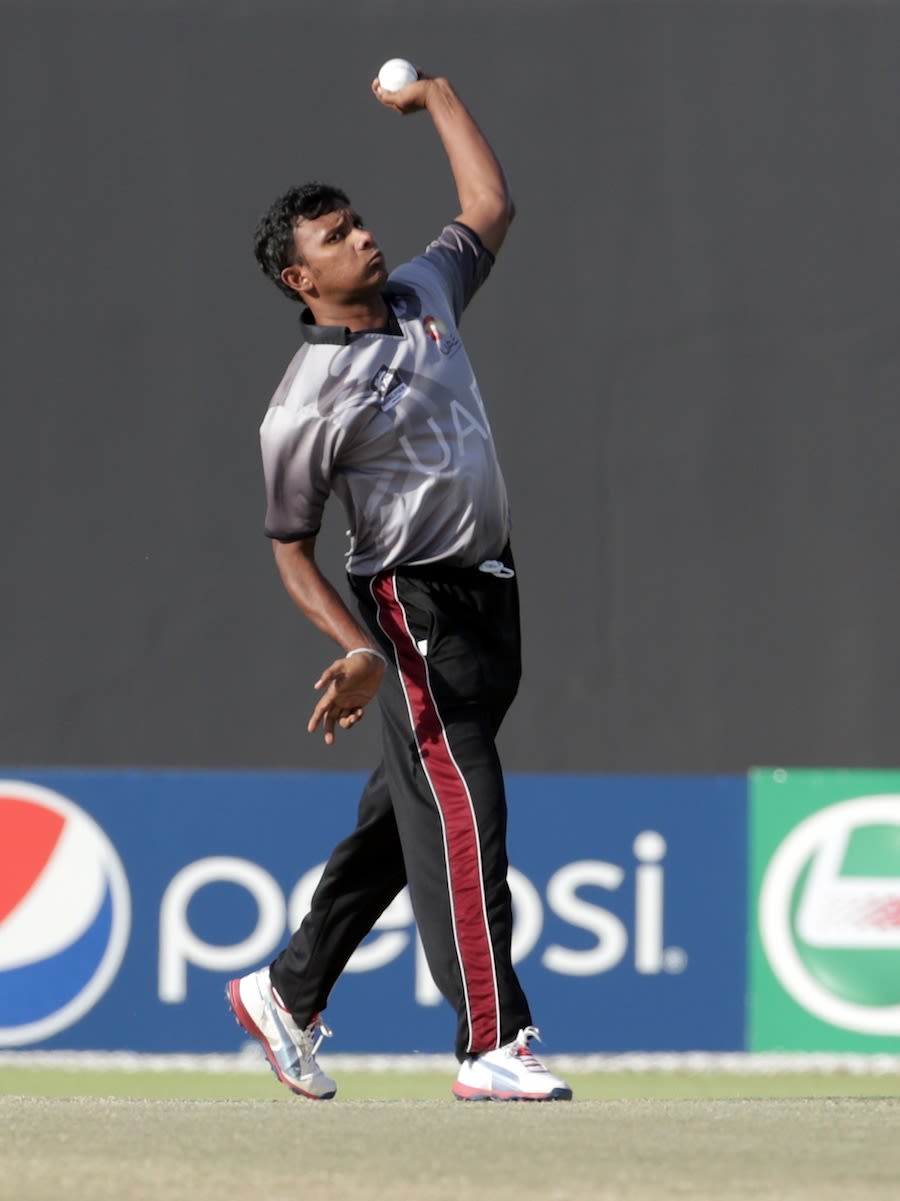 Shadeep Silva took a wicket and gave nine runs from his four runs