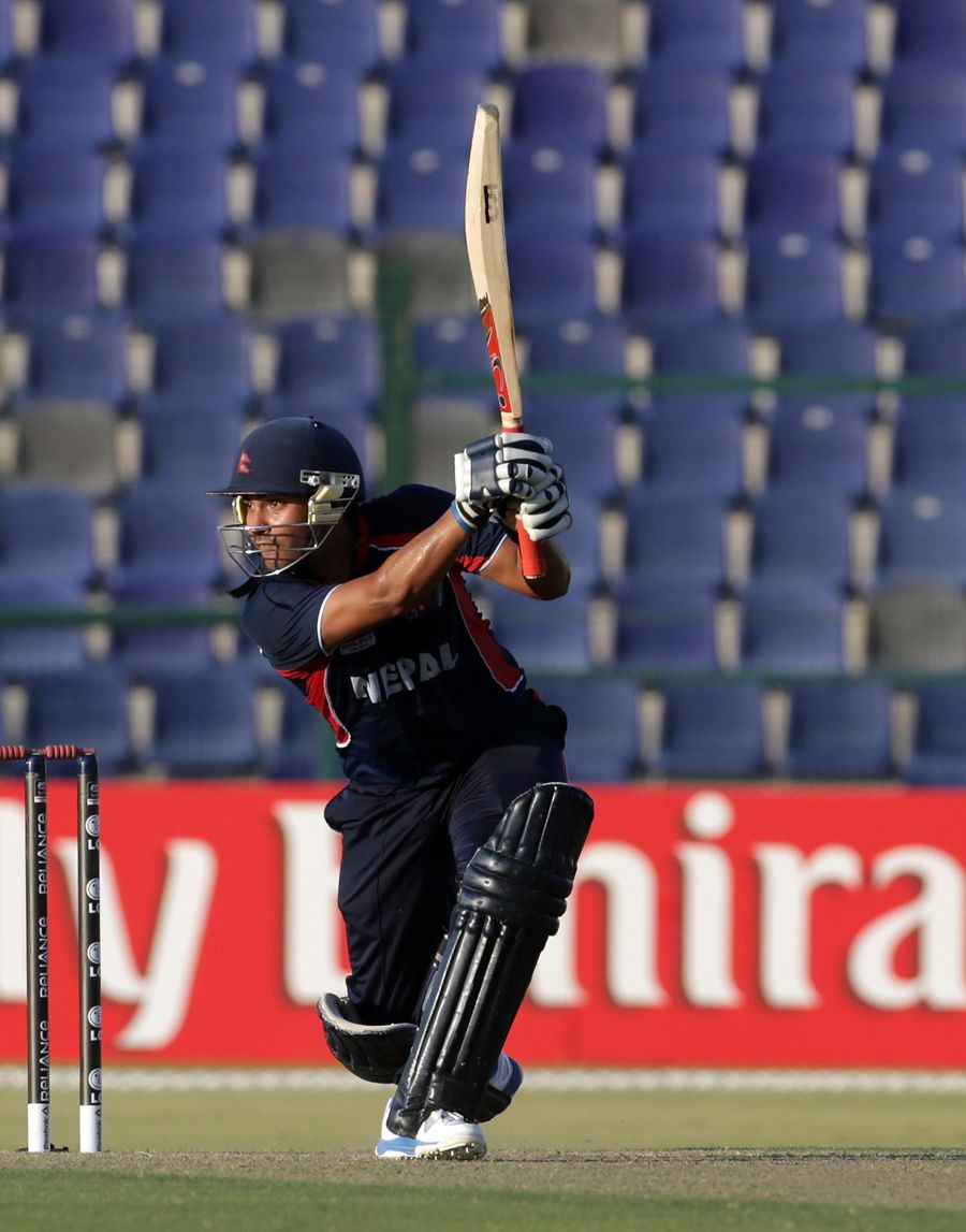 Anil Mandal struck a couple of boundaries at the death