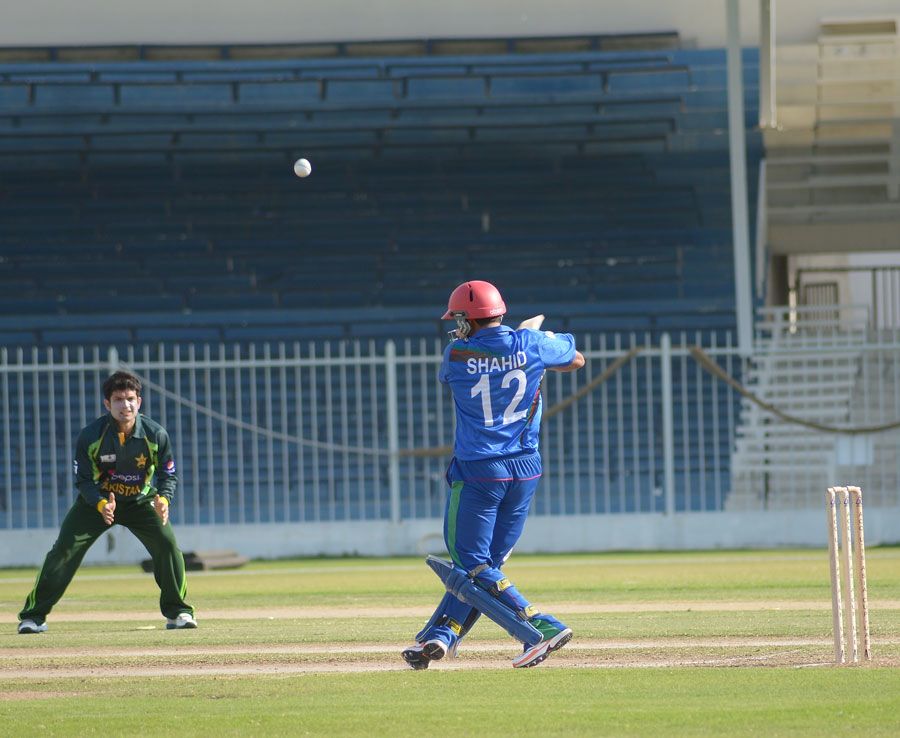 Hashmatullah Shaidi made 51 for Afghanistan