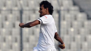 Rerturning Lakmal impresses on rain-hit day