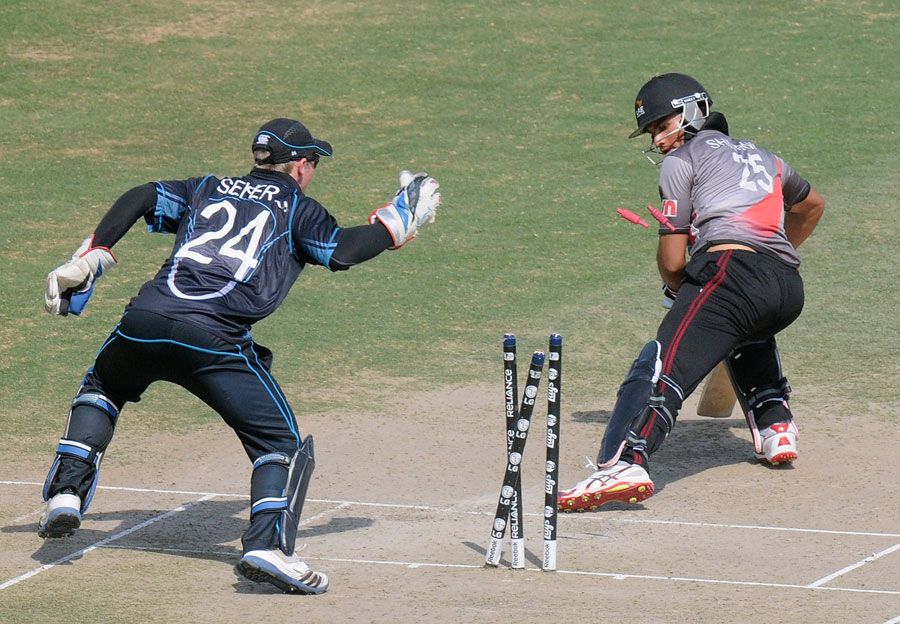 Shivank Vijayakumar is stumped