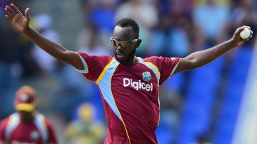 Spinners, Roach help West Indies defend 115