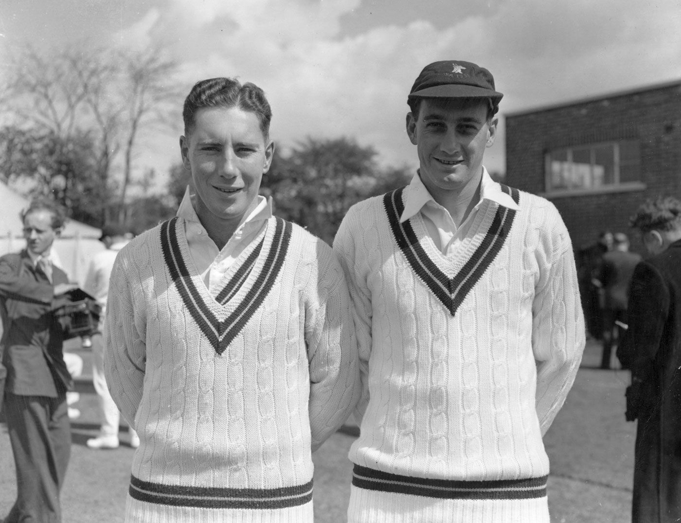 Batsman Roy McLean and offspinner Hugh Tayfield, from Natal, are part of South Africa's touring squad to England