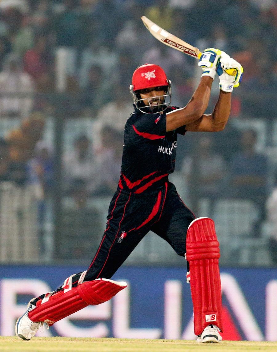 Irfan Ahmed blasted three sixes and three fours in his 28-ball 34