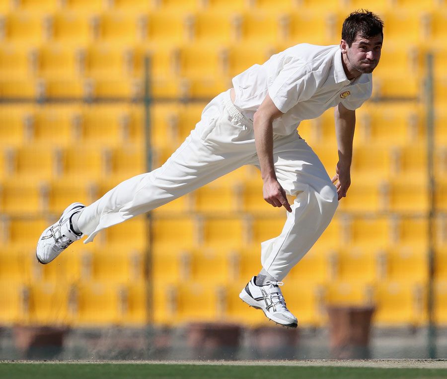 Kyle Hogg took four wickets