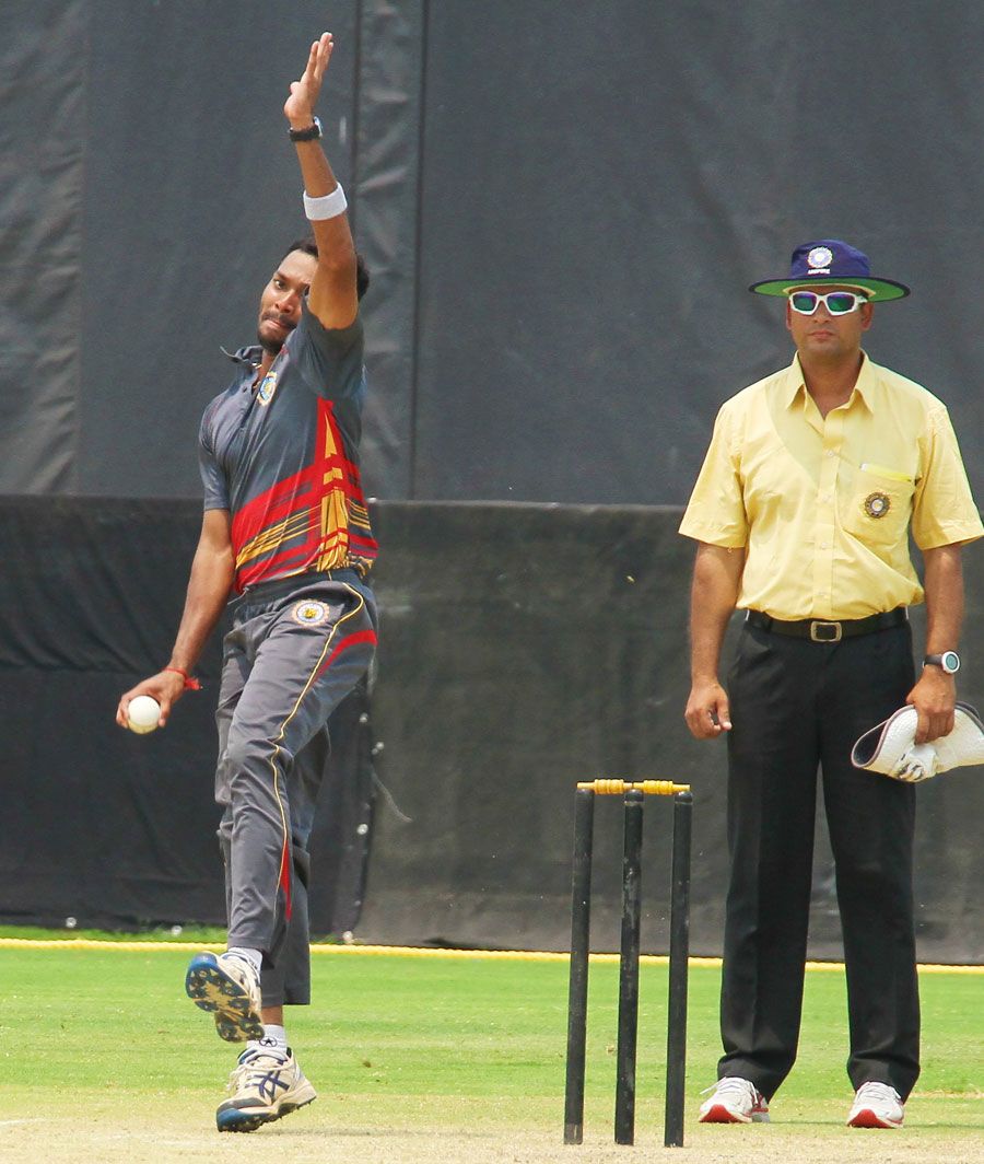 Harshad Gadekar took 4 for 19
