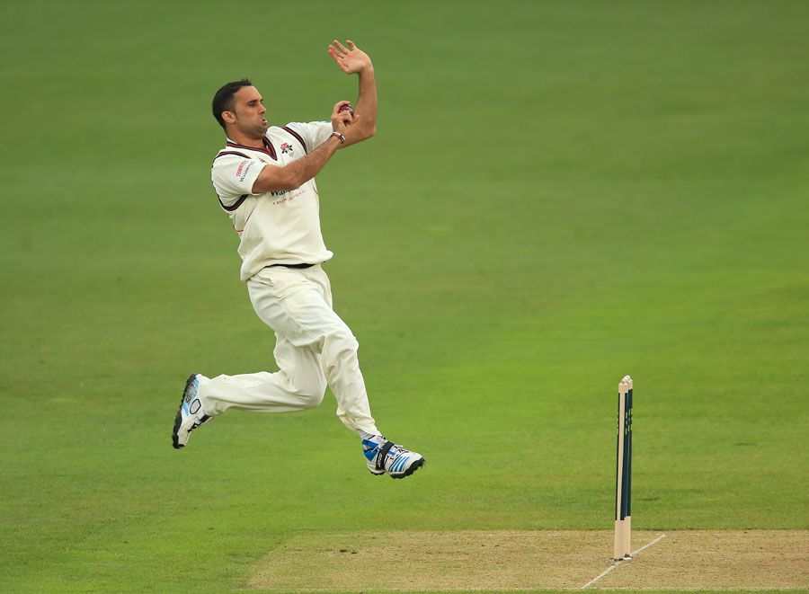 Kabir Ali took 2 for 65 but was a little expensive