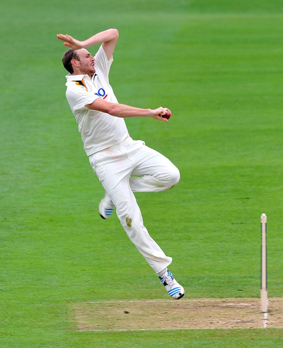Andy Carter was the third Notts seamer to go at fewer than two runs an over