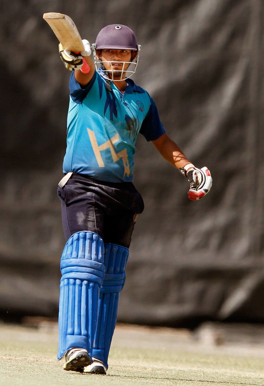 Haryana's Avi Barot made a match-winning half-century