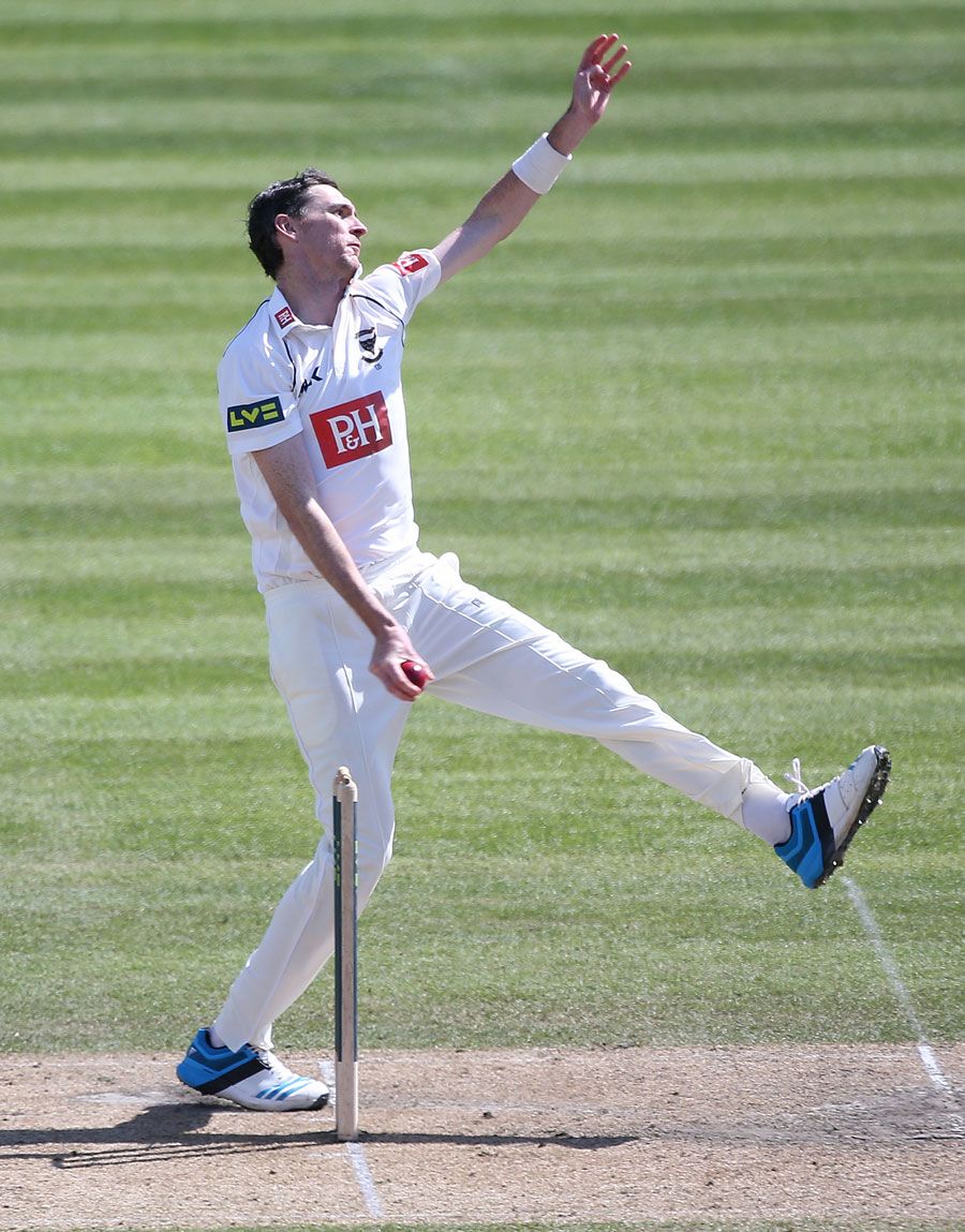 Steve Magoffin blew away the tail to finish with five wickets
