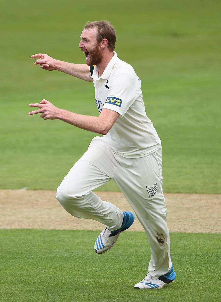 Andy Carter bagged five wickets