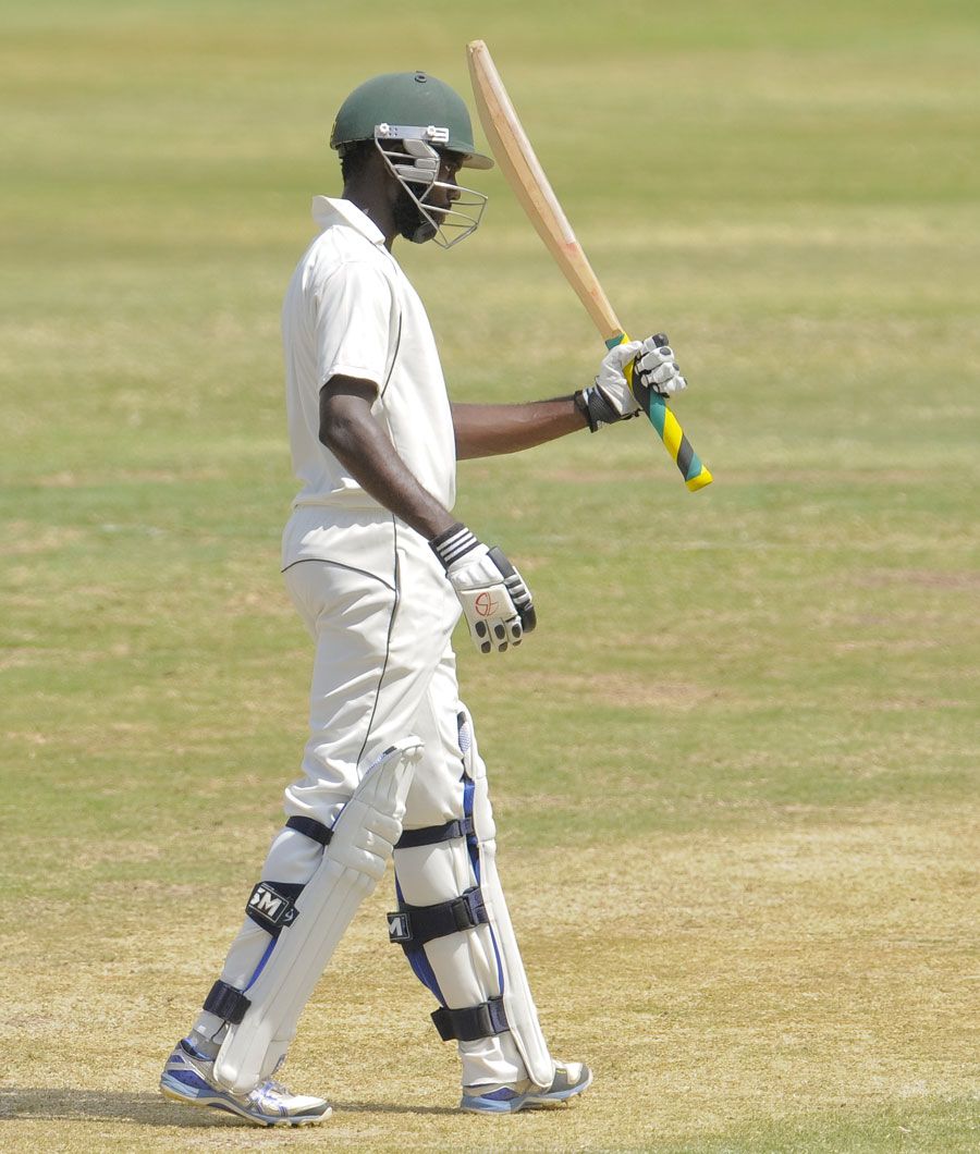Nikita Miller's unbeaten fifty guided Jamaica to 392