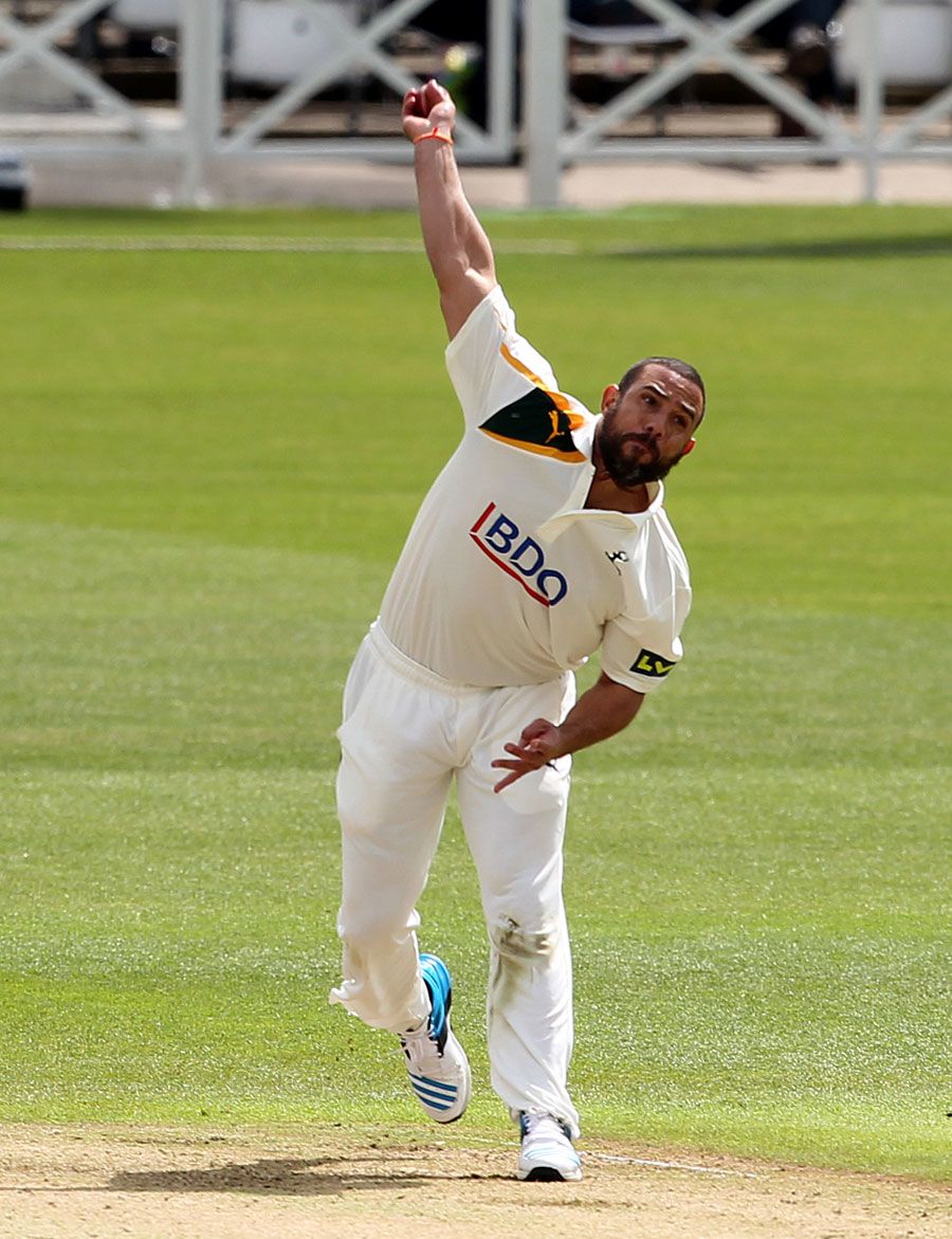 Andre Adams was making his first appearance of the season