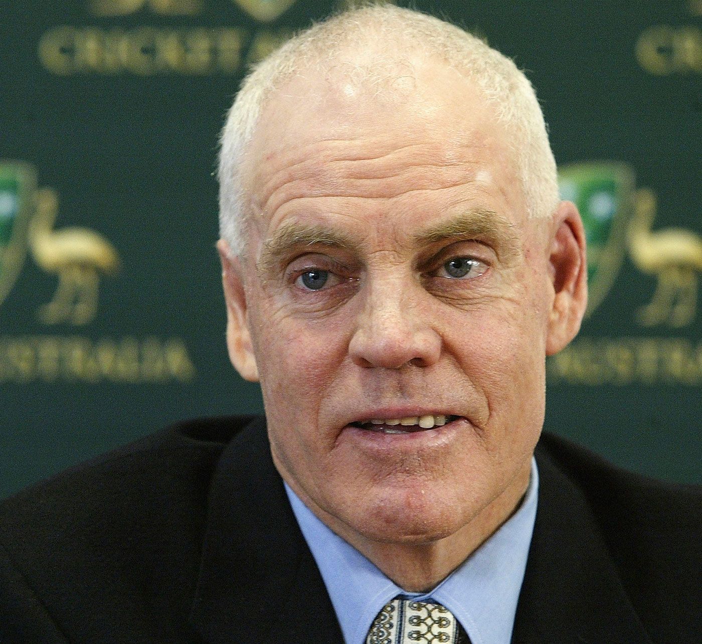 Trevor Chappell speaks to the media