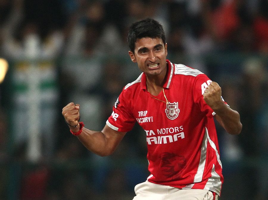Karanveer Singh claimed a four-for 