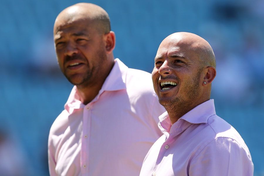 Andrew Symonds and Herschelle Gibbs