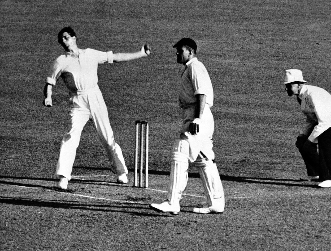 Ernie Toshack took 6 for 82 on the final day