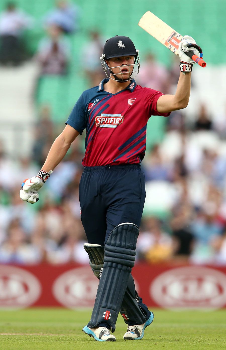 Fabian Cowdrey made fifty opening the batting