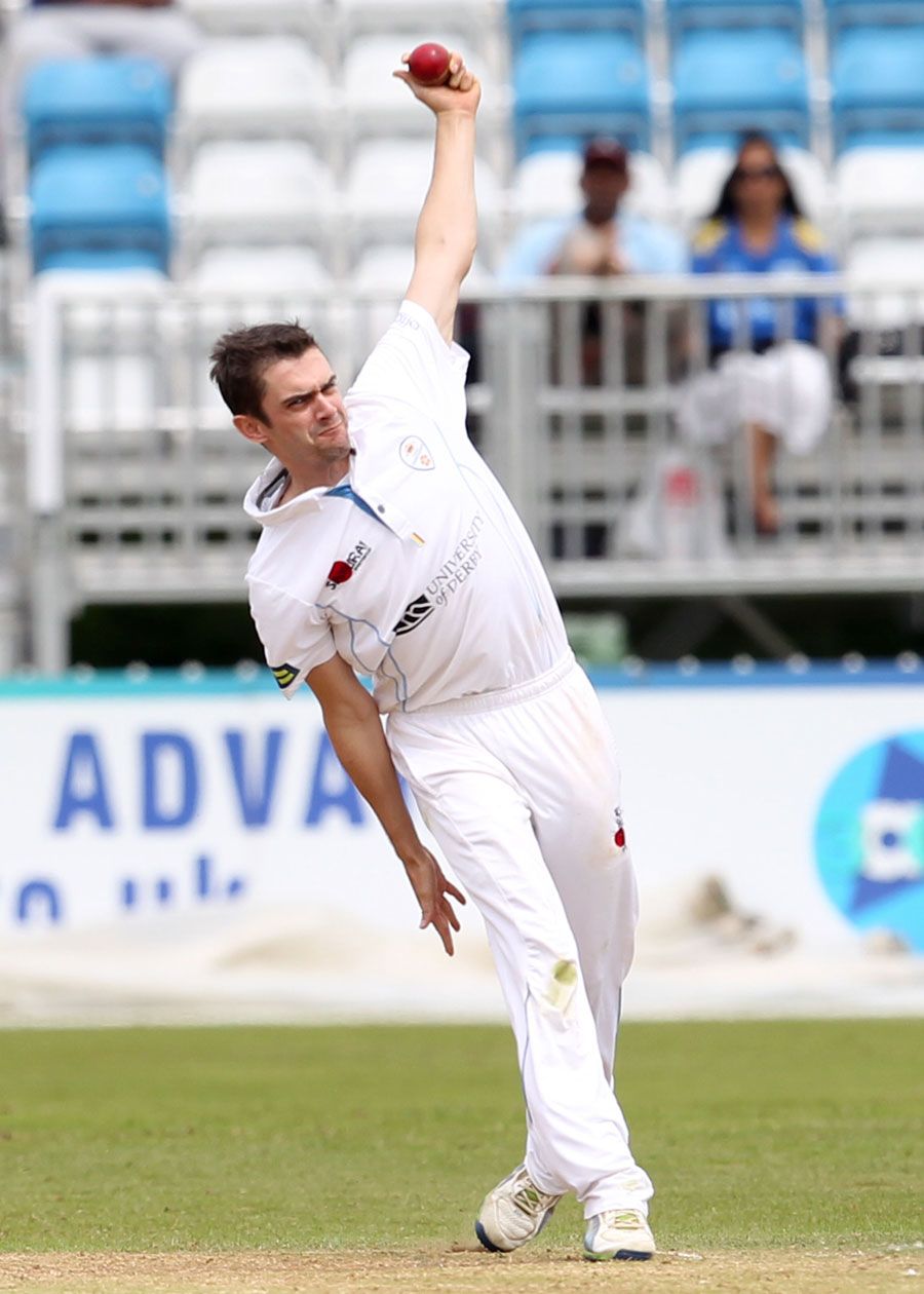 David Wainwright picked up a couple of wickets