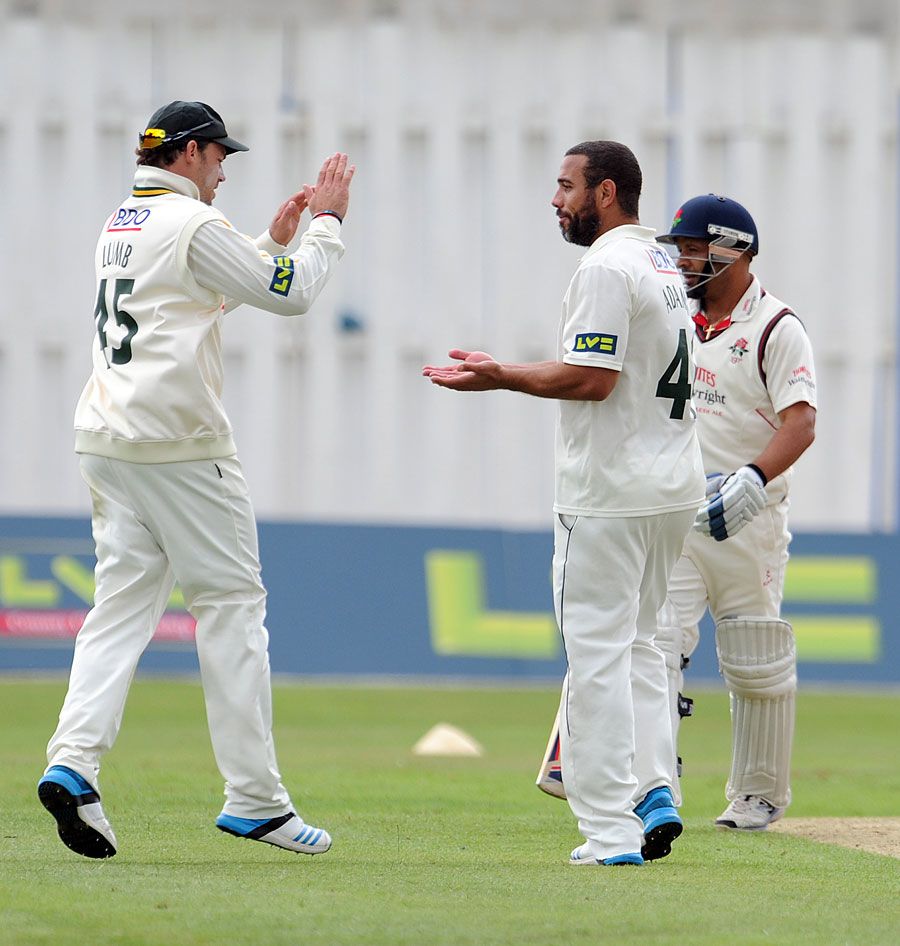 Andre Adams picked up four wickets