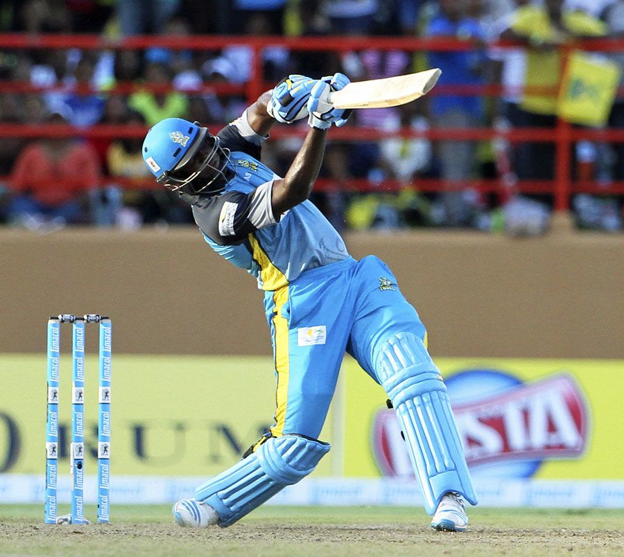 Mervin Mathew struck a couple of sixes in his 21