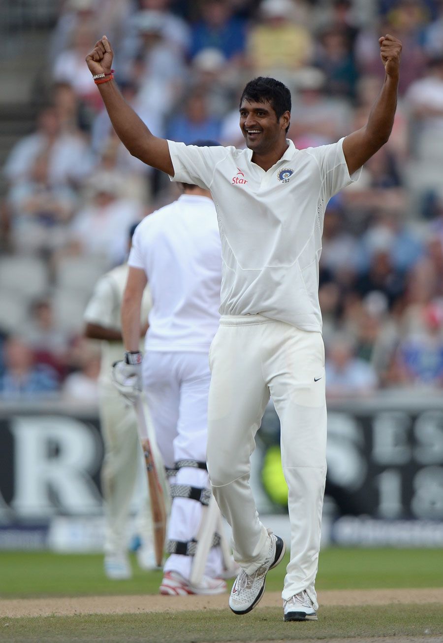 Pankaj Singh was rewarded for his toil with two quick wickets