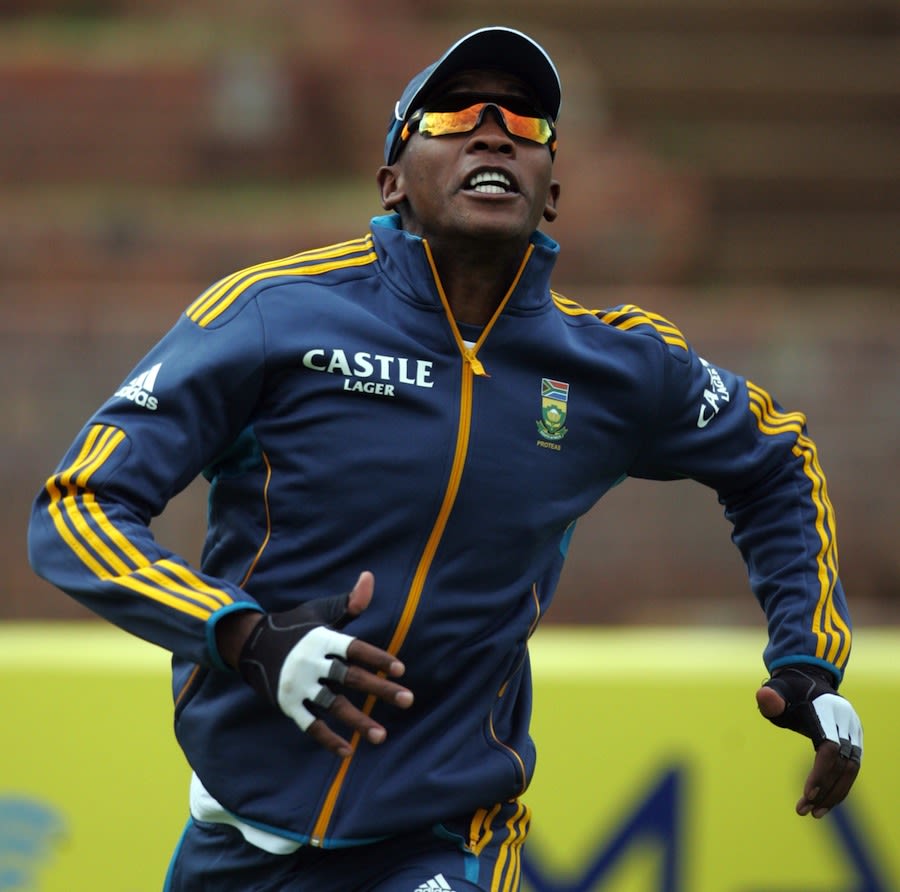 Mthokozisi Shezi at a training session