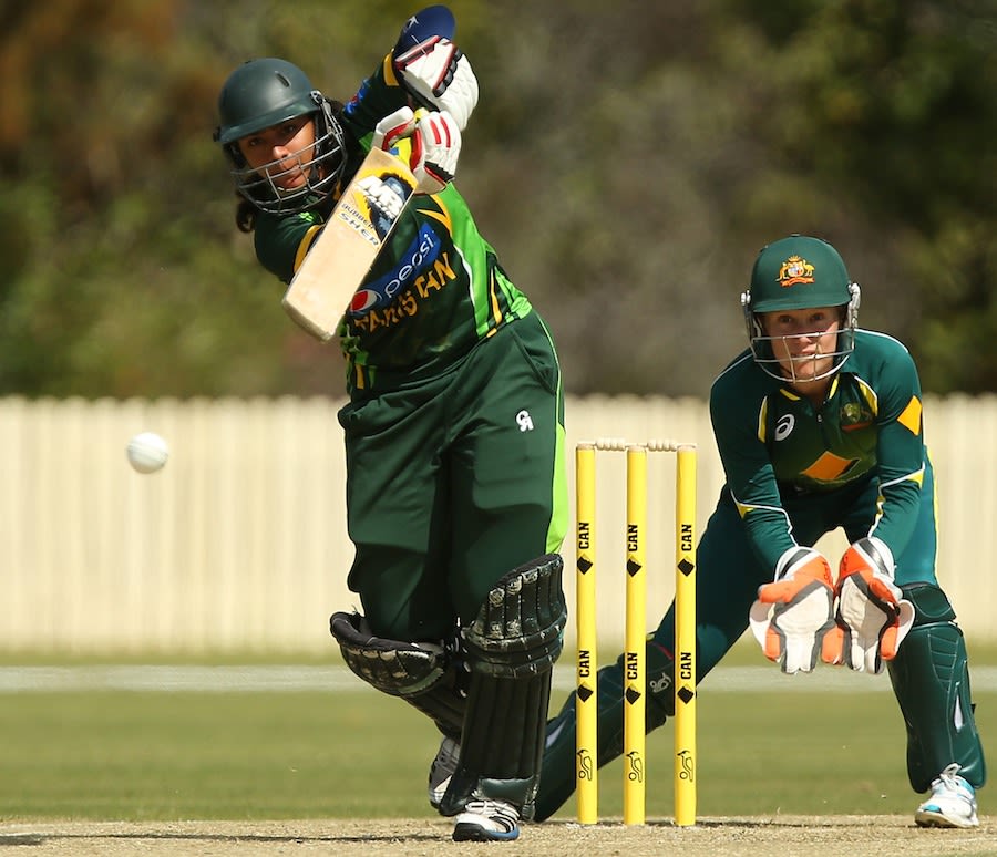 Marina Iqbal's 22 was Pakistan's top score