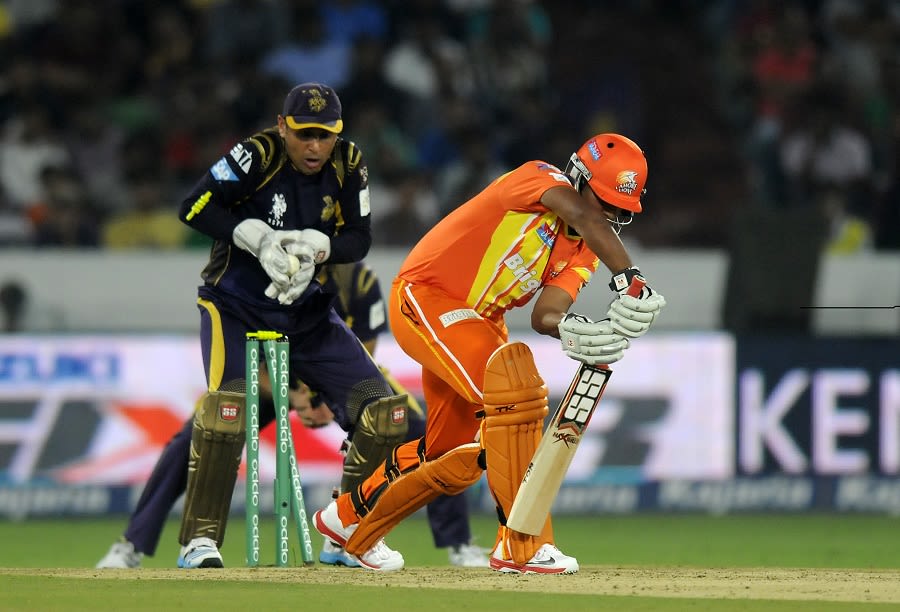Asif Raza was clueless against this Sunil Narine delivery