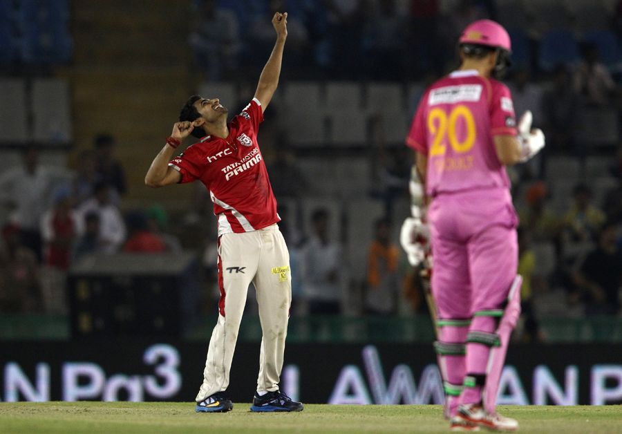 Karanveer Singh is ecstatic after dismissing last-man Trent Boult