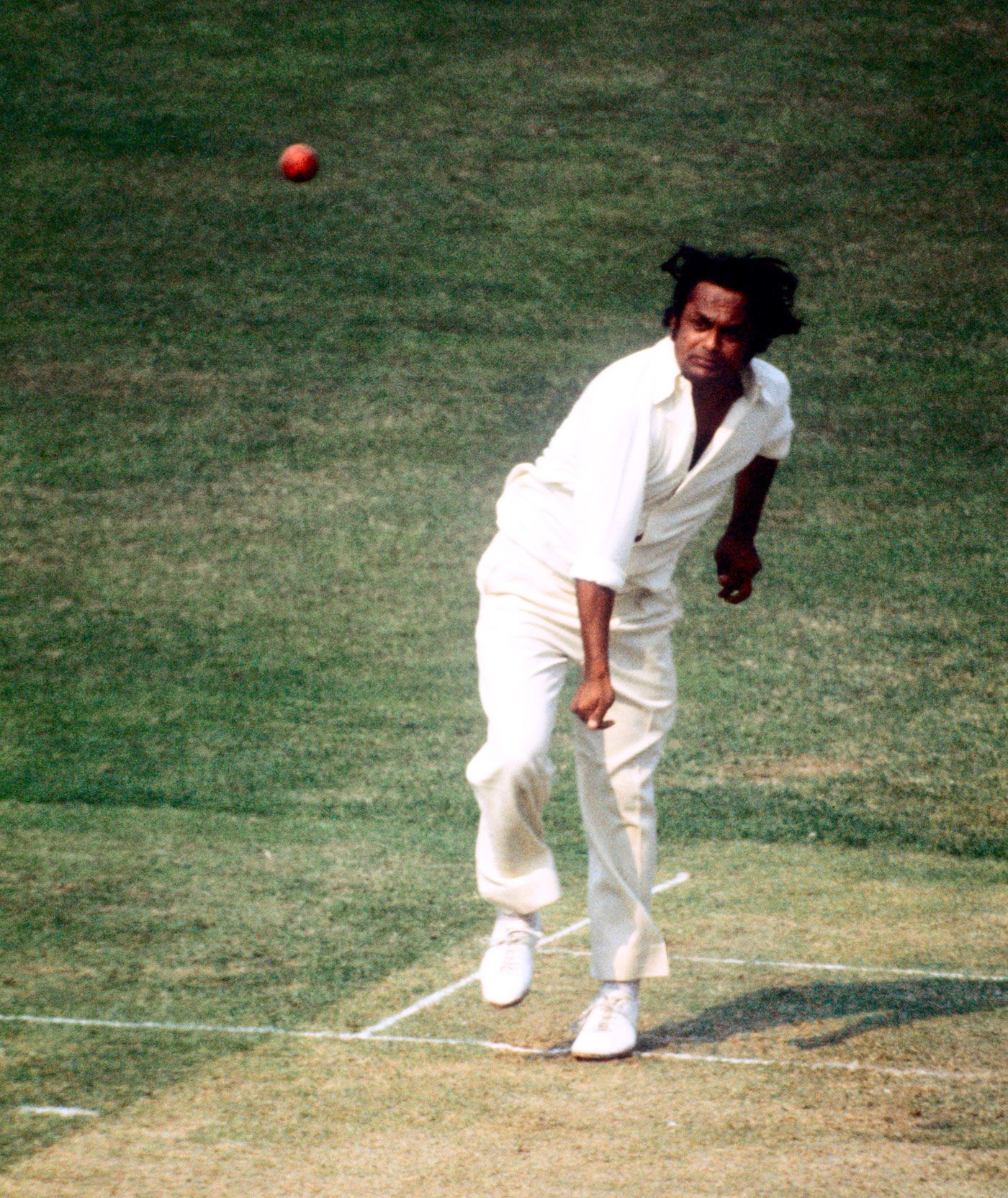 Erapalli Prasanna bowls