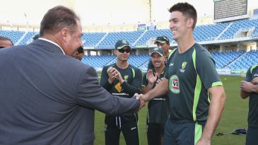 Geoff Marsh and sons make history