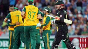 Rossouw shows his power