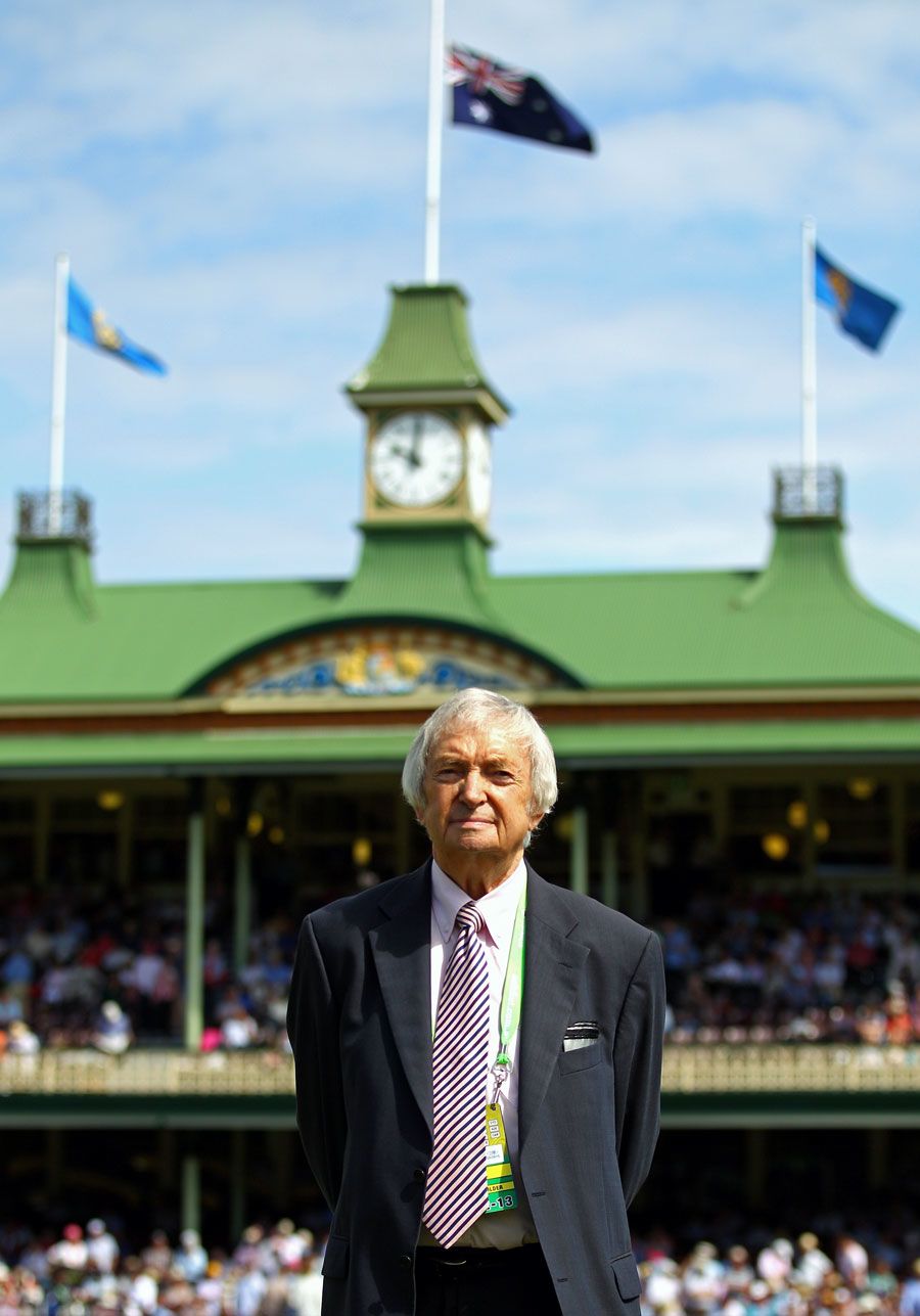Richie Benaud at the Sydney Cricket Ground