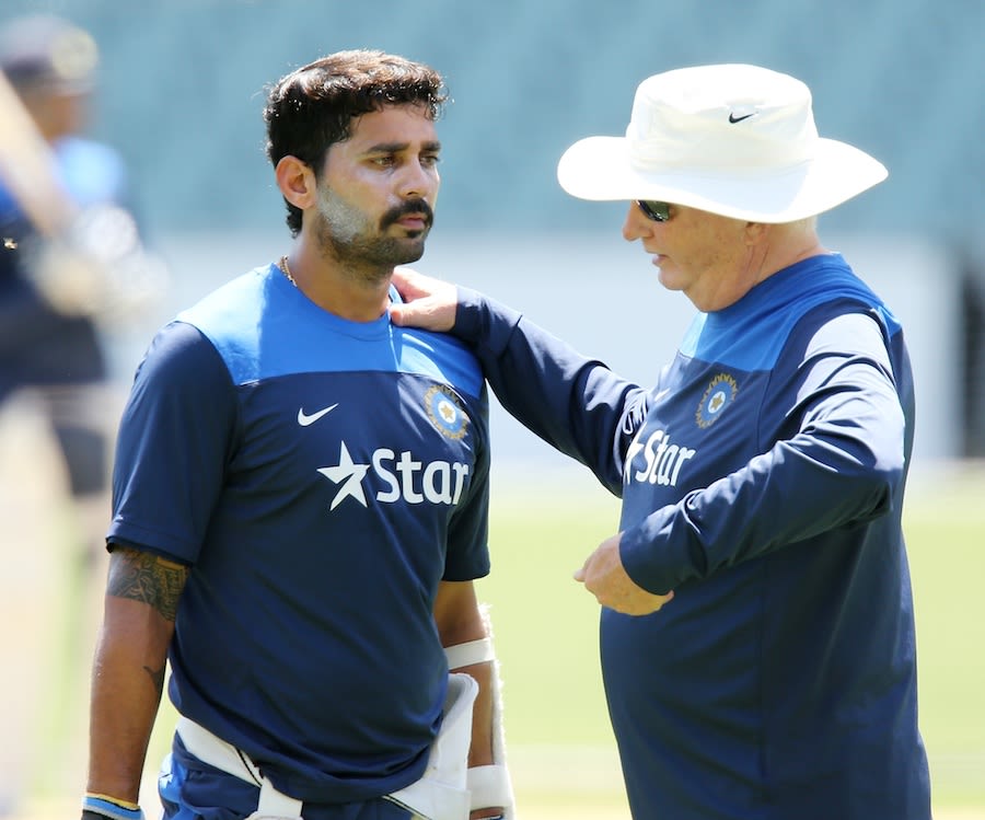 Duncan Fletcher talks to M Vijay