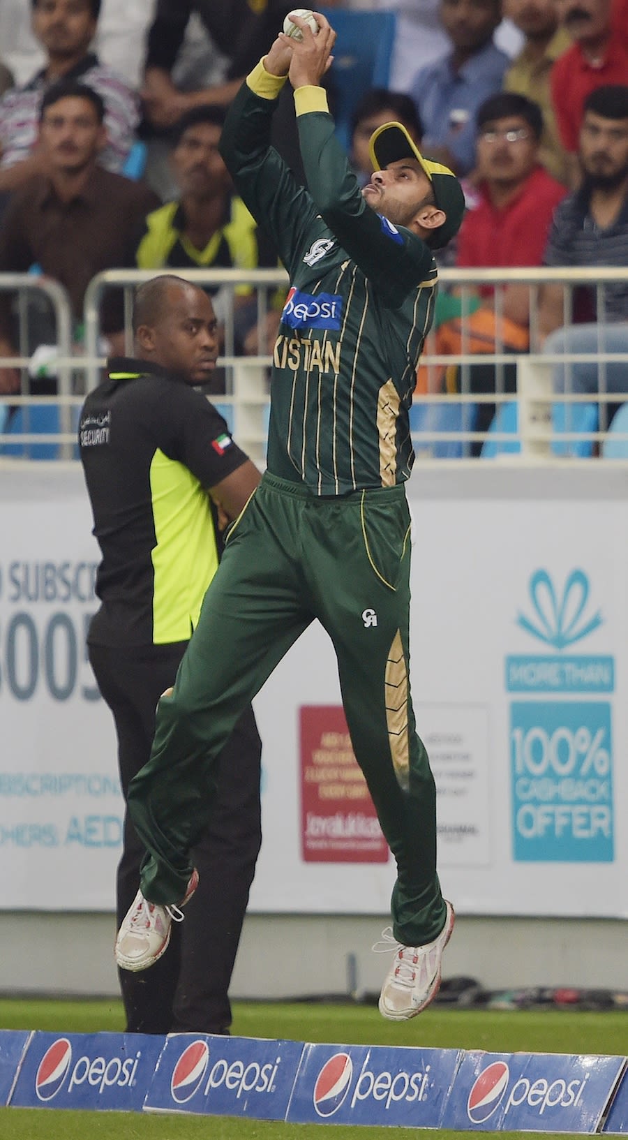 Saad Nasim caught Corey Anderson at the boundary