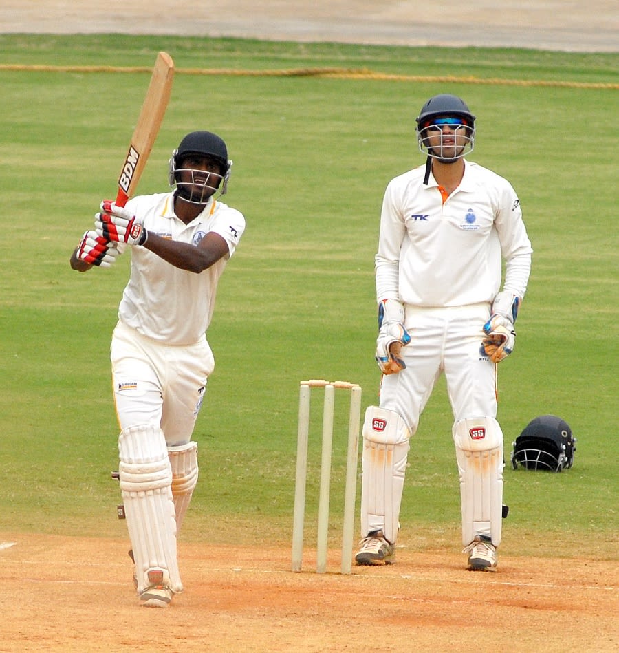 R Prasanna made 74 but could not prevent Tamil Nadu from being asked to follow-on