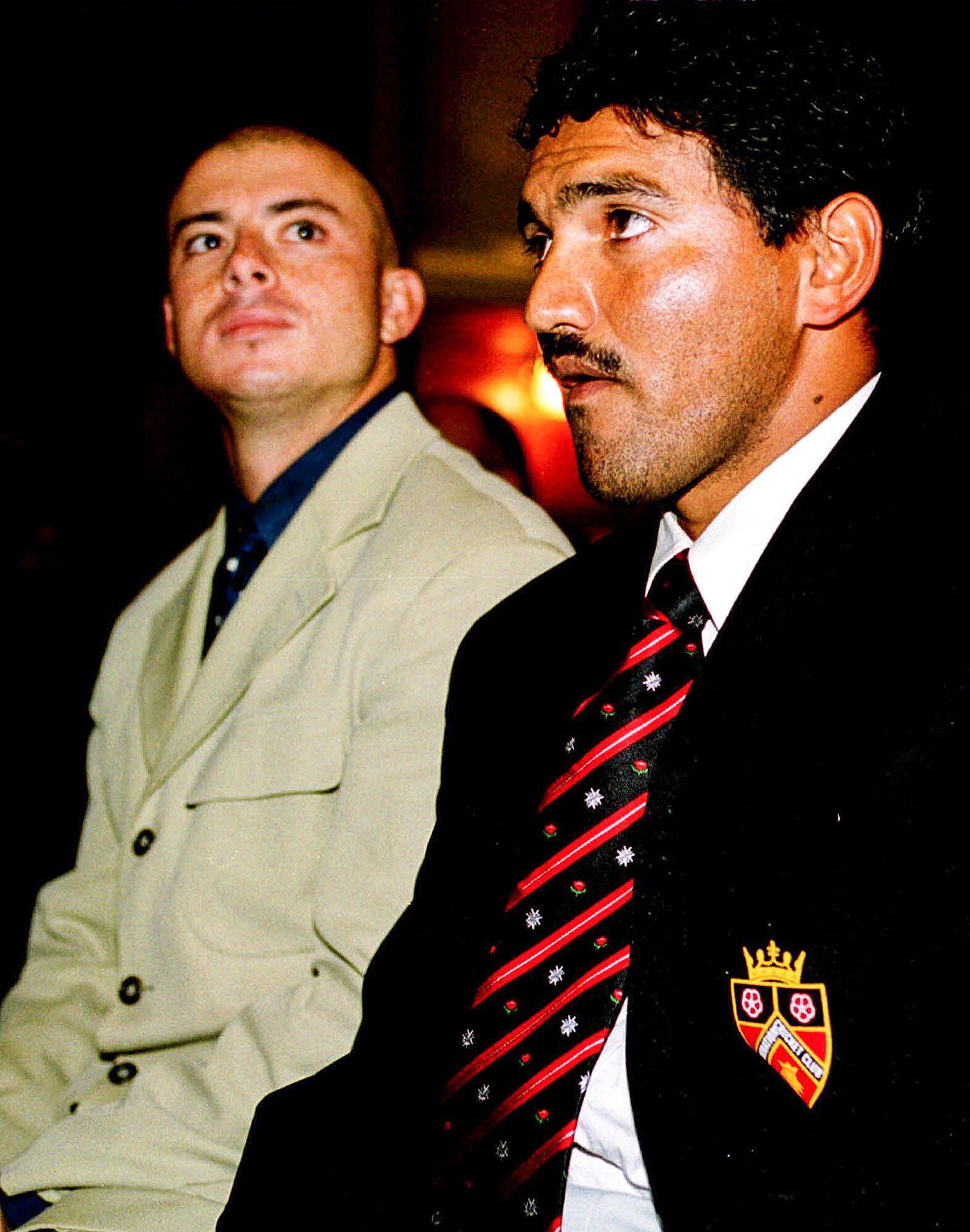 Henry Williams and Herschelle Gibbs at the King Commission