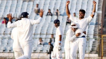 Assam crumble to 195 after Pankaj five-for