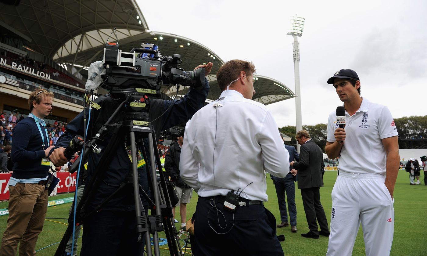Ian Ward speaks to Alastair Cook