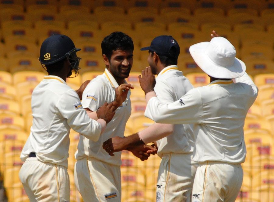 Rahil Shah collected a career-best 7 for 34