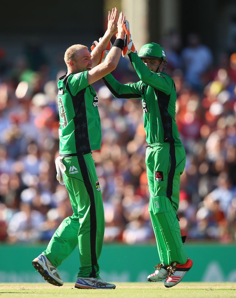 Michael Beer picked up two wickets