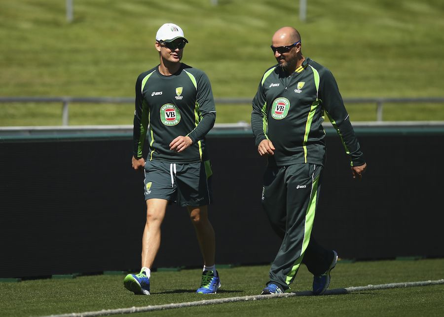 Michael Clarke and Alex Kountouris spend more time together